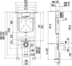 Инсталляция для унитаза Creavit GR5003.01 (крепления только в стену)