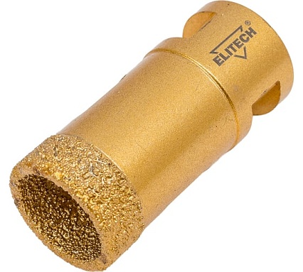 Коронка алмазная (27 мм; М14) Elitech 1820.121700
