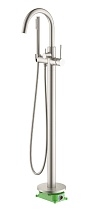 Напольный смеситель Timo Saona 2310/13Y-CR с душем, никель