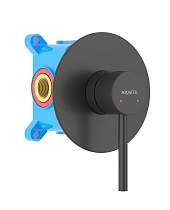 Смеситель для душа Aquatek Европа AQ1366MB черный матовый