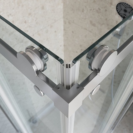 Душевой уголок BelBagno MARINO-2-A-2-90-C-CR 90x90 прозрачный, хром