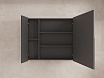 Зеркальный шкаф Style Line Лима 80x70 см графит ЛС-00002345