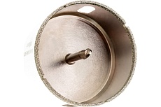 Коронка алмазная с центрирующим сверлом по керамограниту и керамике 68 мм HAGWERT 576268