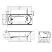 Акриловая ванна Am.Pm X-Joy W94A-165-070W-A 165x70 см