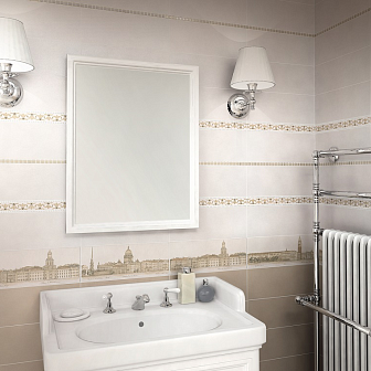 Керамическая плитка Kerama Marazzi Сафьян беж 15х40 см, 15055