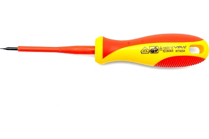 Диэлектрические отвертка RAGE by VIRA 1000 В VDE SL2.5 75 мм 397024
