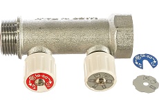 Сантехнический коллектор 1&quot;х3/4&quot;х2 Te-Sa 203TG50-065-02