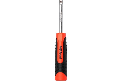 Отвертка-вороток AV Steel 1/4" 150 мм, двухкомпонентная рукоятка AV-509916