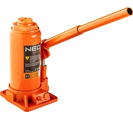 Гидравлический бутылочный домкрат Neo Tools 205-390 мм 8 т 11-701