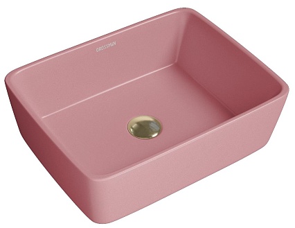 Раковина Grossman Color GR-3016PIM 48 см розовый матовый