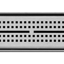 Решетка TECEdrainline quadratum 600851 80 см сталь, матовая