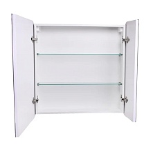 Зеркальный шкаф Style Line Каре 80 см с подсветкой, белый СС-00002276