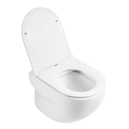 Подвесной унитаз BelBagno Onda BB066CHR/BB870SC/BB002-80/BB014-SR-BIANCO комплект 4в1