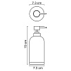 Дозатор жидкого мыла WasserKRAFT Vils K-6199