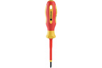 Крестовая диэлектрическая отвертка Norgau PH1x80 мм, тип N171-PH1x80 067073210