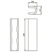 Пьедестал для раковины BelBagno Vella BB8295P
