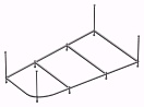 Каркас для ванн Riho Delta 150x80