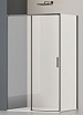 Душевой уголок Vincea Софт 2 (Soft 2) VSR-3SO29011CLGM 110x90 вороненая сталь, прозрачное