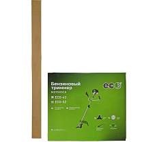 Бензотриммер Eco 520 1.6 кВт, нож 40 зуб., леска, ширина лезвия 255 мм, разъемная штанга ECO02.02.52Р.00140з