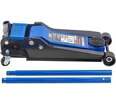 Домкрат Forsage подкатной гидравлический с усиленным корпусом двухпоршневой низкопрофильный 5т. F-TR50001(28329)