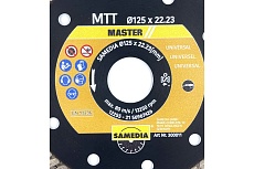 Диск алмазный универсальный MASTER MTT 125x22.23 мм SAMEDIA 300011