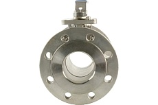 Шаровый кран DN.ru КШФП.316.200 Ду80 Ру16 с ISO-фланцем и рукояткой D160-04877