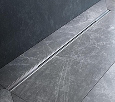 Душевой лоток Am.Pm MasterFlow W01SC-S11-100-05SB 100 см, комб.затвор, решетка Slim Line, хром матовый