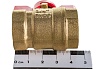 Шаровой кран ProfEco 3/4 ВР-ВР, муфтовый, бабочка, Ду20, Ру20 11Б27п1 PE-34FFB