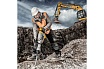 Отбойный электрический молоток JCB 1700 Вт, 0-1900 ударов/мин, 65 Дж, -DH1700-E(57221) JCB-DH1700-E(57221)
