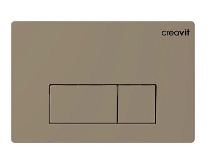 Кнопка смыва Creavit Drop GP8002.06 капучино