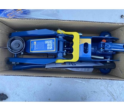 Подкатной гидравлически домкрат Kraft 2.3 т, min 135mm-max350mm KT 820008