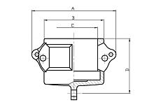 Алюминиевый камлок Гроссис тип DС 2 1/2&quot; 0431462