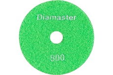 Круг алмазный по бетону АГШК 100х2 мм, №800, зеленый, для мокрой шлифовки Diamaster 000.120.8150