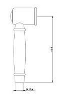 Гигиенический душ Nicolazzi C7108BZ