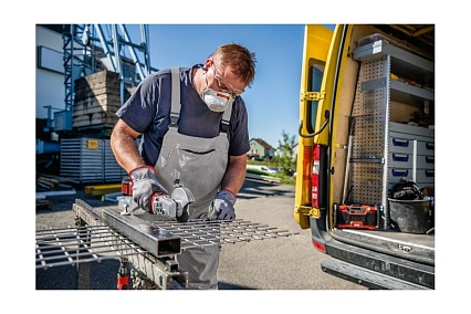 Аккумуляторная угловая шлифовальная машина Flex LBE 125 18.0-EC С 499285