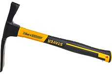 Молоток каменщика Stayer Hercules 600 г с фибергласовой рукояткой, 20161_z01