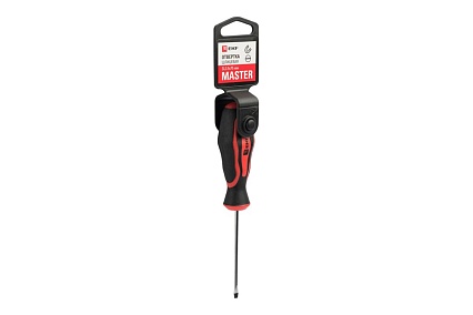 Отвертка EKF Master SL3.5x75 мм sl-3.5-75-mas