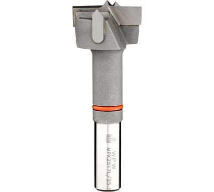 Сверло чашечное левое (25.3х70 мм; хвостовик 10 мм присадка) WPW MPK2517L