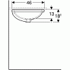 Раковина Geberit VariForm 55 см 500.758.01.2