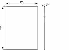 Мебель для ванной Ideal Standard Connect Space 60 см серый