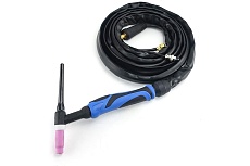 Горелка TIG WP 26 FX (8 м, M16x1.5, 2 pin, 35-50, воздушное охлаждение, AC160А/DC250A, 0.5-3.2 мм) Энаргит WP26FX-8-M16-2P-3550