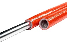 Теплоизоляция для труб K-FLEX PE COMPACT в красной оболочке 28/6 бухта 10м R060282103PECR