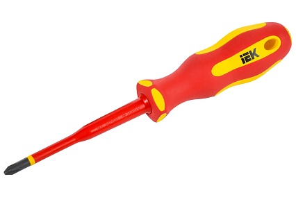 Отвертка IEK Arma2l 5 диэлектрическая slim ph2x100 т2 A2L5-SC31-T2-PH-20-100