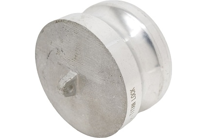 Алюминиевый камлок TITAN LOCK типа DР серия EcoLine, заглушка для розетки 2 1/2" TL250DPAL-EL