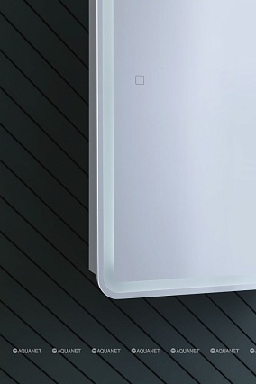 Зеркальный шкаф Aquanet Оптима 60 с LED подсветкой