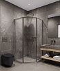 Душевой уголок Timo TTSS-100/13C-8R 100x100 правый, прозрачный, никель T33R