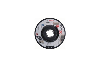 Обдирочный диск (115 x 6 x 22.23; вогнутый, +30%) по металлу  X-LOCK Bosch 2608619365