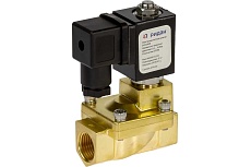 Клапан электромагнитный Ридан EV220WR, G 1 1/2, NBR, нормально открытый, 0,3…8 бар, с катушкой 24 В, 50 Гц 042U414016R