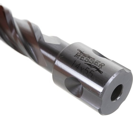 Сверло корончатое по металлу HSS (14х55 мм) Messer 10-50-014
