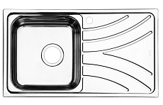 Кухонная мойка Iddis Arro 78 см, крыло справа, сатин
